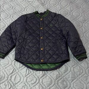Polo Ralph Lauren kids size 5 Green Quilted Jacket